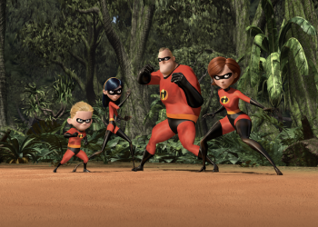 The Incredibles super hero family